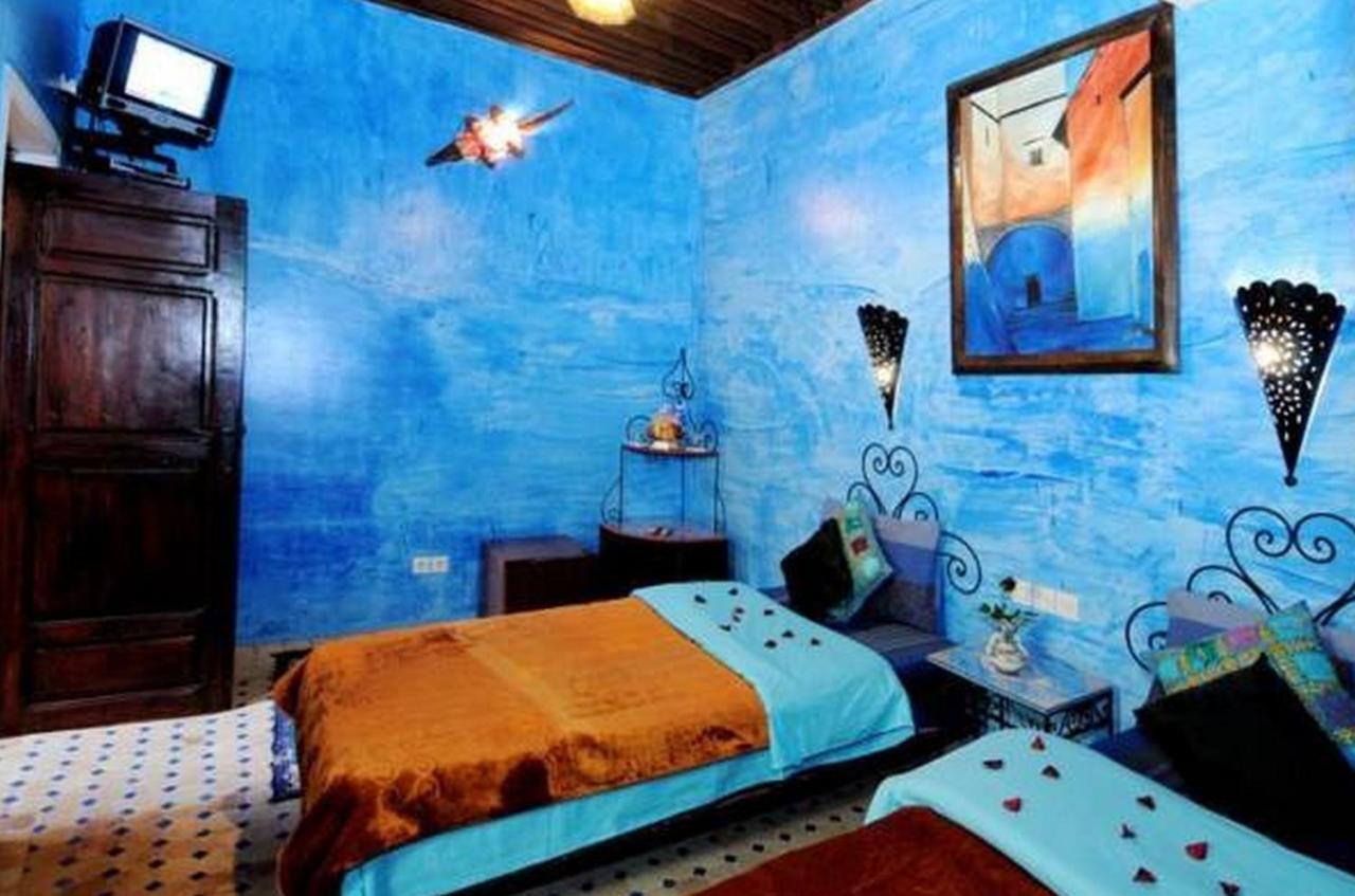 Riad Anass Al Ouali Fès Rum bild